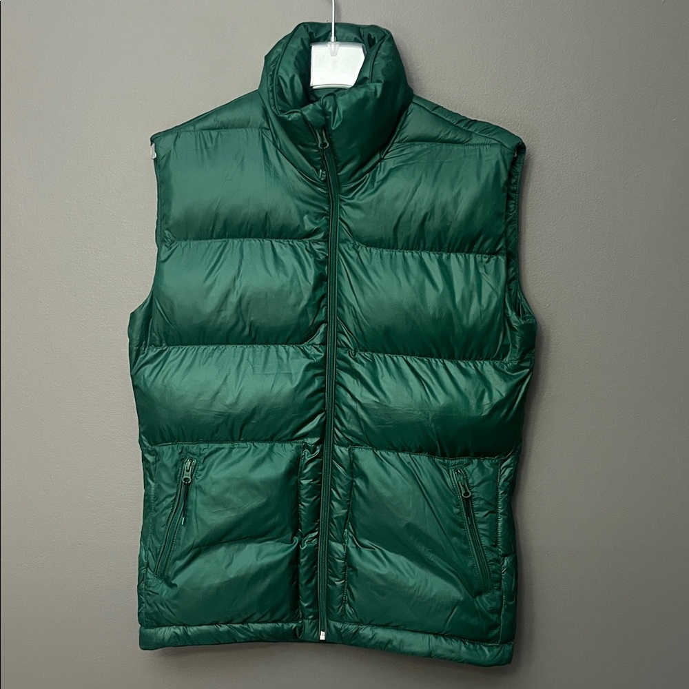 Vineyard Vines Performance Primaloft Turf Green Puffer Vest - Size XXS - NEW